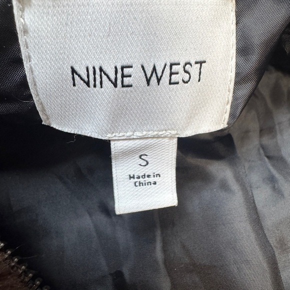 Nine West Women's Animal Print Faux-Fur Hooded Jacket Brown Cheetah Print Size S - Picture 13 of 13